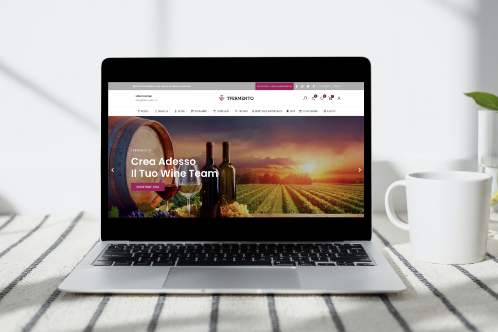 Sito Web Tfermento 1 Mokup Tfermento